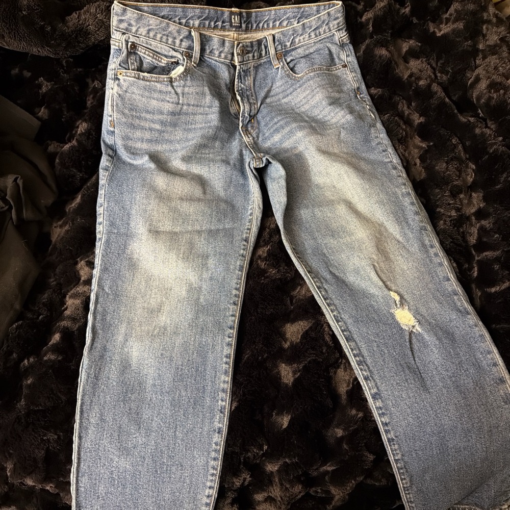 GAP Relaxed Fit Light Blue Jeans